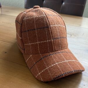 Plaid Brown Women's Hat